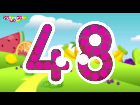Numberblocks learn to count 48 Magic Run fruit World New Season | Numberblocks Magic Adventure