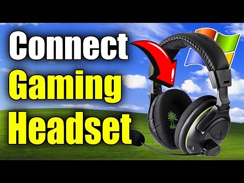 How to Connect your Gaming Headset to PC for MIC & Audio (Best Method)
