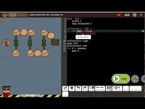 CodeMonkey Skill Mode 7-15
