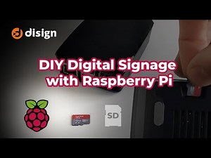 DIY Digital Signage player with Raspberry Pi and Disign OS