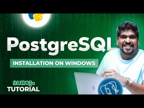 Windows installation | PostgreSQL | Brototype Tutorials Malayalam