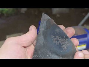 Using buffing wheels on an angle grinder - Burmong 8" buffing wheel set