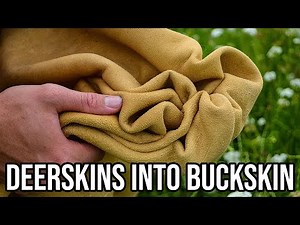 Turning NZ Deer Skins into Buckskin Full Process