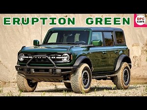2022 Ford Bronco in Eruption Green
