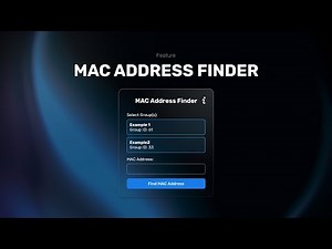 MAC Address Finder: Instantly Locate Devices on Your Network