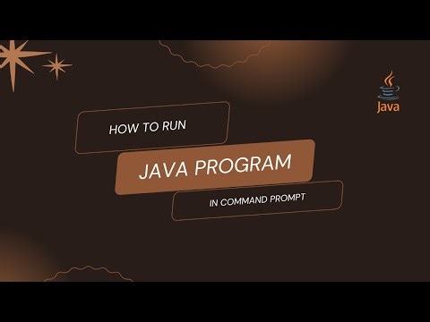 How to Compile and Run Java Program in Command Prompt | Java for Beginners