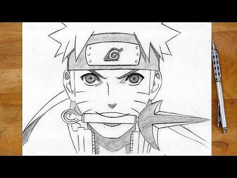 How to Draw Naruto | Anime Drawing Step-by-Step Easy | Tutorial