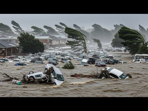Christmas Chaos in South Africa! Storm Flooding Swept Away Homes, Cars in Margate