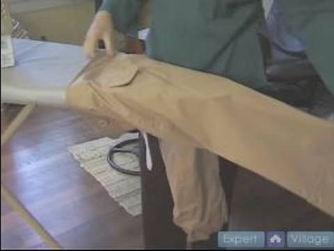 How to Iron Shorts : How to Iron Legs & Cuffs of Shorts