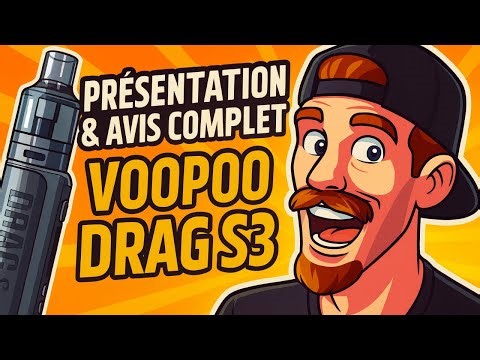 🔥 Voopoo Drag S3 – Test & Avis Complet : Puissance, Arômes & Autonomie ! (Review FR)
