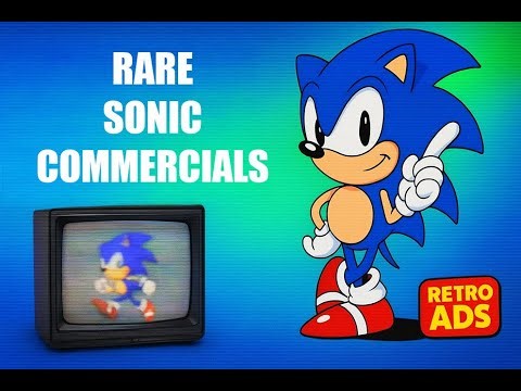 Rare Sonic the Hedgehog Commercials 🌀 | 90s & 2000s Retro Sega Ads