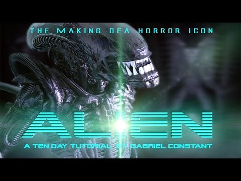 Alien xenomorph Full Costume tutorial with animatronics