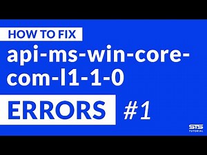 api-ms-win-core-com-l1-1-0.dll Missing Error | Windows | 2020 | Fix #1