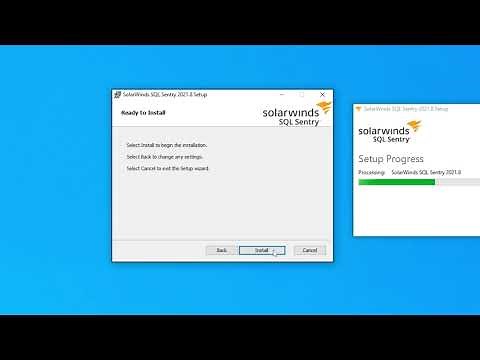 How to Install SolarWinds SQL Sentry