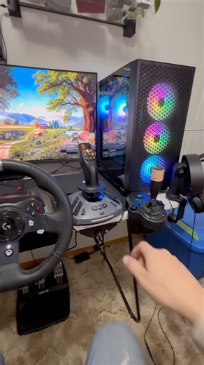 1.5M views · 18K reactions | Farming Simulator Gaming Setup #farmingsimulator25 #farmingsimulator #fs25 #gamingsetup | Farming Sim | Facebook