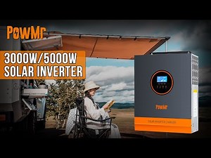 How to Install the PowMr 3000W 24V Solar Inverter – Step-by-Step Guide！
