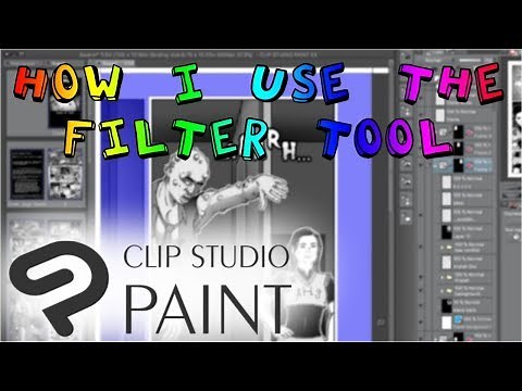 [Clip Studio] How I Use the Blur Tool