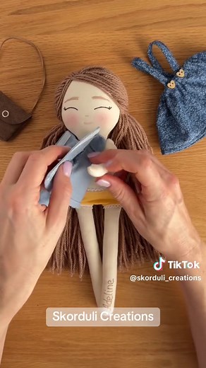 Sew Your Own Adorable Doll with Easy Patterns