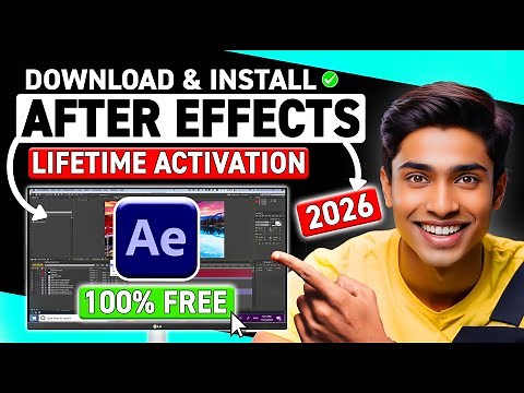 How to Download Adobe After Effects for FREE on PC, MAC & LAPTOP (2025)
