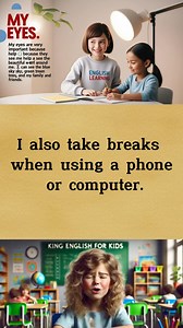 65K views · 2.5K reactions | My eyes | English Language Learning & Reading Practice | English stories. | King English for Kids | Facebook