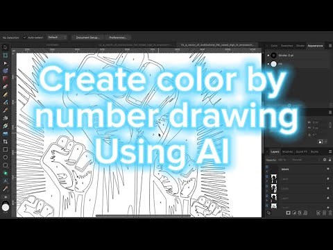 Generate color by number pages for your digital product using AI