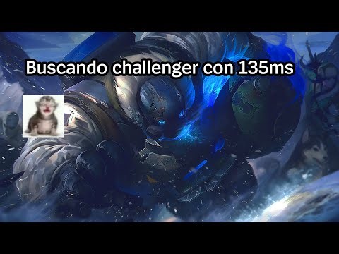 Gragas Challenger Ex Rank 1 LAS / Buscando Challenger en NA con 135ms
