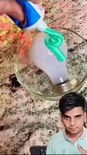 Colgate or LED Bulb💡 Magic hack #shorts #shortsvideo #science #bulb #experiment #magic #hack #led