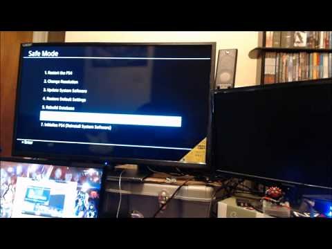 Installing a New Hard Drive into a PS4