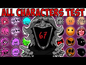 ALL CHARACTERS TEST | FNF Character Test | Gameplay VS Playground