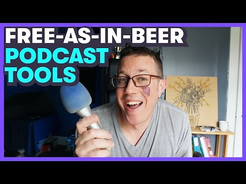 The Best FREE PODCASTING SOFTWARE (for editing & more!)