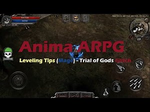 Anima ARPG - Fast Leveling (Trial of Gods Glitch)