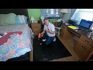 Office Chair Mat Installation Procedure to lay flat quickly