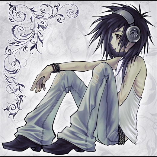 Emo Character Speedpaint: Digital Art Showcase