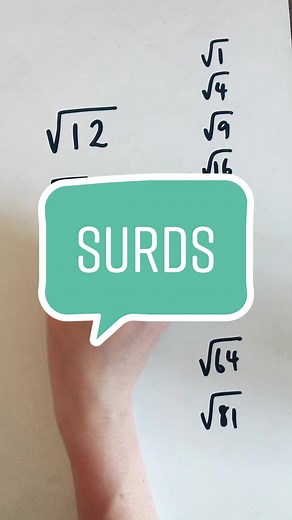 Reply to @queenwatermelon0 Okay, so its actually very hard to teach surds in 60 seconds but I hope it helped! #surds #maths #fyp