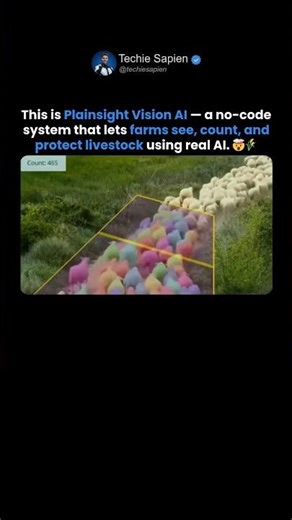 AI That Counts Livestock Automatically 🤯🌾