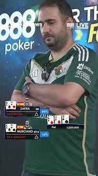 THE WINNING HAND 🏆 €888 Main Event LIVE Barcelona 🇪🇸 #pokernews