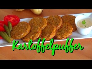 Kartoffelpuffer im Ofen Schnell ,einfach und Lecker