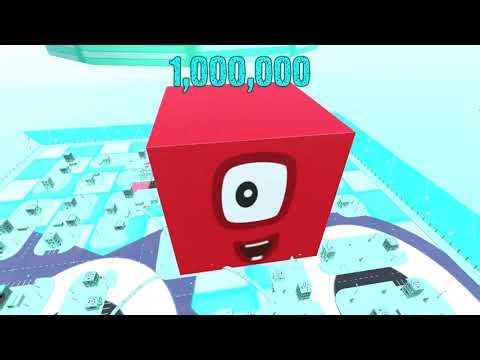 NumberBlocks from ONE to MILLION - NEW VIDEO