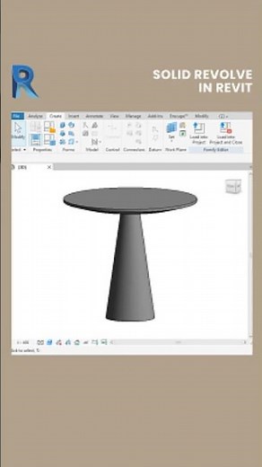 Solid Revolve in Revit | Revit Tutorials
