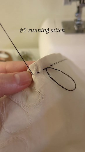 How to Sew a Running Stitch Tutorial: Beginner's Guide to Basic Hand-Sewing