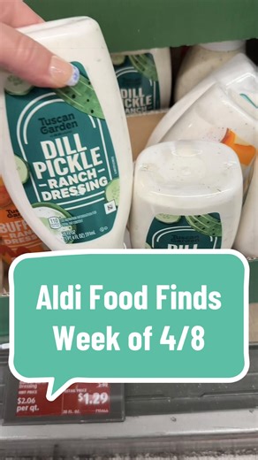 Aldi Food Finds coming 4/8! They’re starting to put out the Spring & Summer goodies!! #aldi #aldifinds #groceryshopping #mealideas