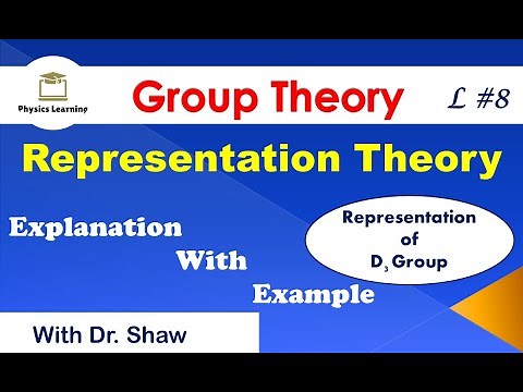 Representation theory of finite group | Explanation with Example | Representation of D3 group | L8