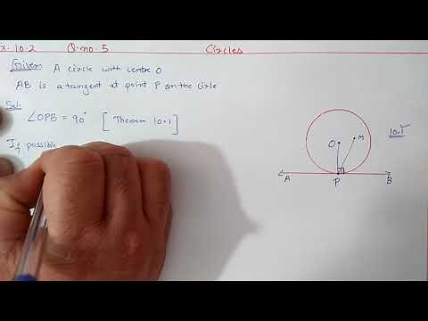 Chapter:10 Ex.10.2 (Q.5) Circles | Ncert Maths Class 10 | Cbse.