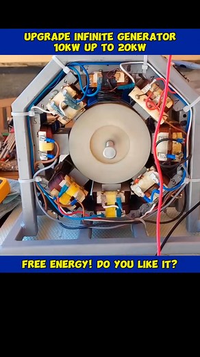 2.8K reactions · 394 shares | Power Your Home — No Fuel, No Gas, No Solar Needed! Our 20KW Free Energy Generator gives you endless electricity with zero running cost. ✅ 100% Clean & Silent Operation ✅ No Fuel, No Sunlight, No Pollution ✅ Perfect for Homes, Businesses & Farms Own your power today — the future of energy is free! | Free Flow Energy | Facebook