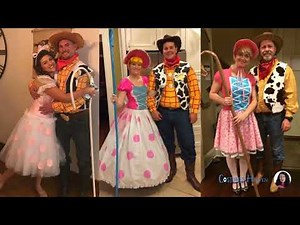 DIY Woody and Bo Peep Costume | Best Halloween Couple Costume Ideas