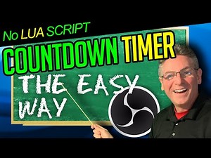 OBS Studio Countdown Timer - Learn The Easy, Simple & Fast Method