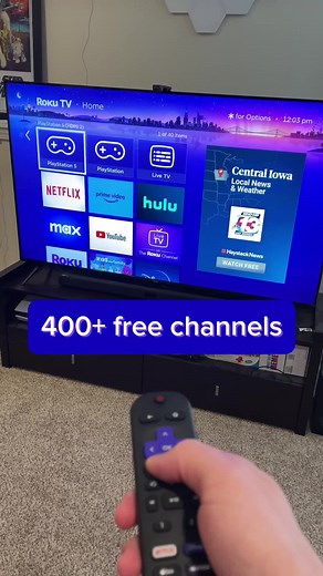 Explore 400 Free Live TV Channels on Roku