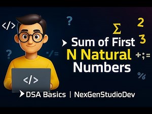 How to Calculate Sum of First N Natural Numbers using For Loop | Easy Trick for Aptitude Tests