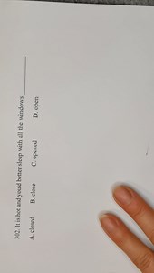 初中英语解题技巧302--open, opened, close, closed的区别和用法。