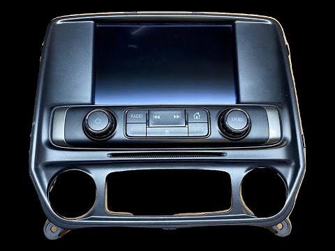 HOW TO REPLACE A TOUCH-SCREEN 15 16 17 18 Chevrolet Silverado REPLACEMENT 8" RADIO Display MYLINK